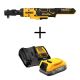 DEWALT 20-Volt Maximum Lithium-Ion 3/8 in. Cordless Ratchet¬†with POWERSTACK 1.7 Ah Battery and Charger