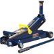 TCE 3-Ton Hydraulic Trolley Floor Jack with Extra Saddle, Blue