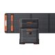 Jackery 3000W/6000W Push Button Start Solar Generator Explorer 2000 Plus¬† w/ 1 Battery Pack and Two¬†200W¬†Solar Panels, Outdoors