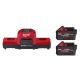 Milwaukee M18 18V Lithium-Ion Dual Bay Super Battery Charger with FORGE 6.0Ah Battery Pack (2-Pack)