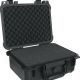 Big Red 4.84 in. W x 5.9 in. H x 13.7 in. D Portable Plastic Tool Box with Foam Insert: Waterproof and Shockproof Hard