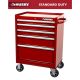 Husky Standard-Duty 27 in. W x 18 in. D 5-Drawer Red Rolling Tool Cabinet