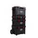 Husky Build-Out 22 in. Black Plastic New 6-In-1 Tool Box Set