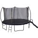 TIRAMISUBEST T-Adventurer 15 ft. Trampoline for Kids with Safety Enclosure Net, Slide and Ladder, Easy Assembly