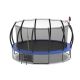 TIRAMISUBEST T-Adventurer 15 ft. Trampoline for Kids with Safety Enclosure Net, Basketball Hoop and Ladder, Easy Assembly
