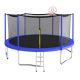 maocao hoom 16 ft. Large Trampoline with Enclosure, Basketball Hoop and Ladder
