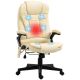 HOMCOM Beige Foam Massage Chair