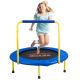 VEVOR 3 ft. Trampoline 36 in.Trampolines Indoor/Outdoor Trampoline Foldable Mini Baby Trampoline with Foam Handle