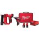 Milwaukee M12 12V 23GA Cordless Pin Nailer w/M12 12V 1/4 in. Hex Screwdriver Kit with 2 1.5Ah Batteries, Charger and Tool Bag