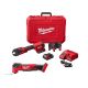 Milwaukee M18 18V Lithium-Ion Cordless Short Throw Press Tool Kit and M18 FUEL 18V Brushless Oscillating Multi-Tool