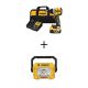 DEWALT 20V MAX XR Lithium-Ion Cordless Compact 1/2 in. Drill/Driver Kit and Task Light with 20V MAX 5.0Ah Battery and Charger
