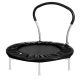 Unbranded 36 in. Black Metal Mini Trampoline for Kid