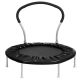 Miscool Anky 36 in. Black Metal Mini Trampolines with Handle for Kids