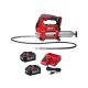 Milwaukee M18 18V Lithium-Ion Cordless Grease Gun 2-Speed with (2) 6.0Ah Batteries and Charger
