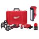 Milwaukee M12 12-Volt Lithium-Ion Force Logic Cordless Press Tool Kit, M12 12V High Output 2.5 Ah Battery and ROVER Flood Light