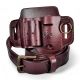 1791 EVERYDAY CARRY 1.5 in. Work Belt Size 34 Burgundy with Heavy-Duty Easy-Slide Large Flex EDC Tool Organizer
