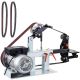 VEVOR 2 in. x 82 in. Belt Grinder 2HP 1500 Watt 3 in 1 Disc Bench Sander 110-Volt with 3 Grinding Wheel 12in. for Knife Making