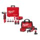 Milwaukee M12 FUEL ProPEX Expander Tool Kit with 1/2 in. - 1 in. RAPID SEAL ProPEX Expander Heads with M12 FUEL Hackzall Kit