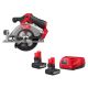 Milwaukee M12 FUEL 12V Lithium-Ion Brushless 5-3/8 in. Cordless Circular Saw with M12 XC 5.0 Ah Battery (2-Pack) Starter Kit