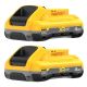 DEWALT 20V MAX XR Lithium-Ion 4.0 Ah Battery Packs (2-Pack)