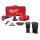Milwaukee M12 FUEL 12V Lithium-Ion Cordless Oscillating Multi-Tool Kit with 4.0 Ah Battery, Charger, Bag & Blade Set (5-Piece)