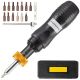 SKYSHALO Torque Screwdriver Set, 1/4 in. Drive Screwdriver Torque Wrench, Torque Screwdriver 10 in. -70 in./lbs. Torque