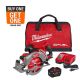 Milwaukee M18 FUEL 18V Lithium-Ion Cordless 7-1/4 in. Rear Handle Circular Saw Kit with FORGE 12.0 Ah Battery and Rapid Charger