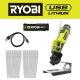 RYOBI USB Lithium Glue Pen Kit with 2.0 Ah USB Lithium Battery, Charging Cable, and Mini Size Glue Sticks (48-Piece)