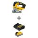 DEWALT 20V Max XR Lithium-Ion Cordless Brushless Jigsaw with Powerstack 5.0 Ah Battery and Charger