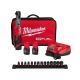 Milwaukee M12 FUEL 12V Li-Ion Brushless 3/8 in. Cordless Ratchet Kit with (2) 2.0Ah Batteries, Charger, Bag, & Metric Socket Set