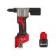 Milwaukee M12 12-Volt Lithium-Ion Cordless Rivet Tool with M12 CP High Output 2.5 Ah Battery Pack