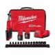 Milwaukee M12 FUEL 12V Li-Ion Brushless High Speed 3/8 in. Cordless Ratchet Kit w/(2) Batteries, Charger, Bag, & Metric Socket Set