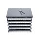 SKYSHALO 14.8 in. L x 7.9 in. W x 7.9 in. H Drill Bit Dispenser Cabinet 5-Drawer Drill Bit Organizer Cabinet, Steel, Racks & Bins