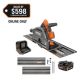 RIDGID 18V Brushless Cordless Track Saw Kit with 6.0 Ah Max Output Battery and Charger