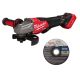 Milwaukee M18 FUEL ONE-KEY 18V Lith-Ion Brushless Cordless 4-1/2 in./6 in. Variable Speed Grinder w/Paddle Switch & Cut-Off Wheel