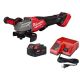 Milwaukee M18 FUEL ONE-KEY 18V Lithium-Ion Brushless Cordless 4-1/2 in./6 in. Braking Grinder w/ (1) 5Ah Battery & Charger
