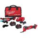 Milwaukee M18 FUEL ONE-KEY 18V Lith-Ion Brushless Cordless 4-1/2 in./6 in. Grinder w/Paddle Switch, Two Batteries, & Multi-Tool