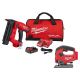 Milwaukee M18 FUEL GEN II 18V 18-Gauge Lith-Ion Brushless Cordless Brad Nailer Kit with One 2.0 Ah Battery & Jig Saw