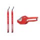 Milwaukee Pipe Deburring Reaming Pen Set with 1-5/8 in. Ratcheting Pipe Cutter
