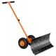 Unbranded Orange 29.25 in. Steel Snow Shovel Snow Blower with 10