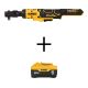 DEWALT ATOMIC 20V MAX Lithium-Ion 3/8 in. Cordless Ratchet with 20V MAX Premium Lithium-Ion 6. 0Ah Battery Pack