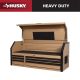 Husky Heavy Duty 52 in. W 6-Drawer Matte Tan Top Tool Chest