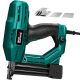 WRIGHTMASTER 5/8- in. 12V 18 Guage Electric Brad Nailer with Staples and Nails in Blue