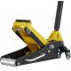 SKYSHALO Floor Jack, 1.5 Ton Low Profile Floor Jack, Aluminum and Steel Racing Floor Jack with Dual Pistons Quick Lift Pump