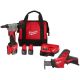 Milwaukee M12 12-Volt Lithium-Ion Cordless Rivet Tool Kit with (2) 1. 5Ah Batteries, Charger & M12 HACKZALL Reciprocating Saw