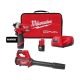 Milwaukee M12 FUEL SURGE 12V Lithium-Ion Brushless Cordless 1/4 in. Hex Impact Driver Kit w/Two 2. 0Ah Batteries & Spot Blower