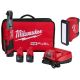Milwaukee M12 FUEL 12V Li-Ion Brushless 3/8 in. Cordless Ratchet Kit w (2) 2. 0Ah Batteries, Charger, Bag & M12 ROVER Flood Light