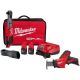 Milwaukee M12 FUEL 12V Lithium-Ion Brushless 1/2 in. Cordless Ratchet Kit with (2) 2. 0Ah Batteries, Charger, Bag & HACKZALL