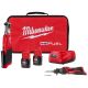 Milwaukee M12 FUEL 12V Lithium-Ion Brushless High Speed 3/8 in. Cordless Ratchet Kit w/(2) Batteries, Charger,Bag & Soldering Iron