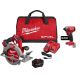 Milwaukee M18 FUEL 18V Lith-Ion Cordless 7-1/4 in. Circular Saw Kit w/ One FORGE 12. 0Ah Battery, Charger, & SURGE Impact Driver
